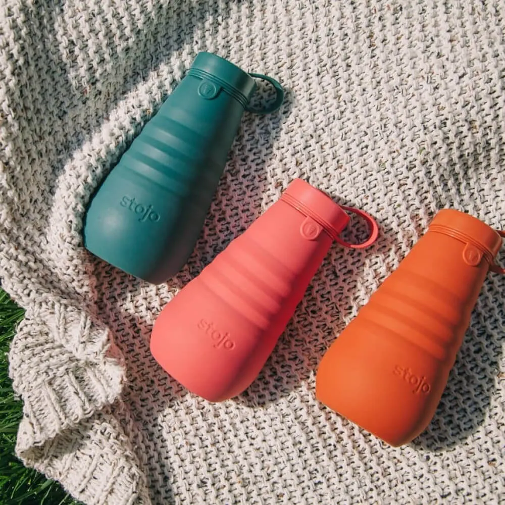 Складная бутылка Stojo Nutmeg 592 мл - фото 5