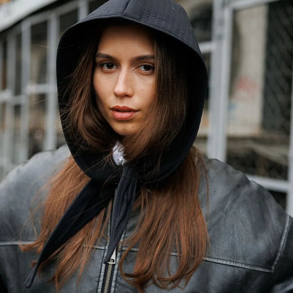 Косынка утепленная непромокаемая Friend Function черная - фото 1