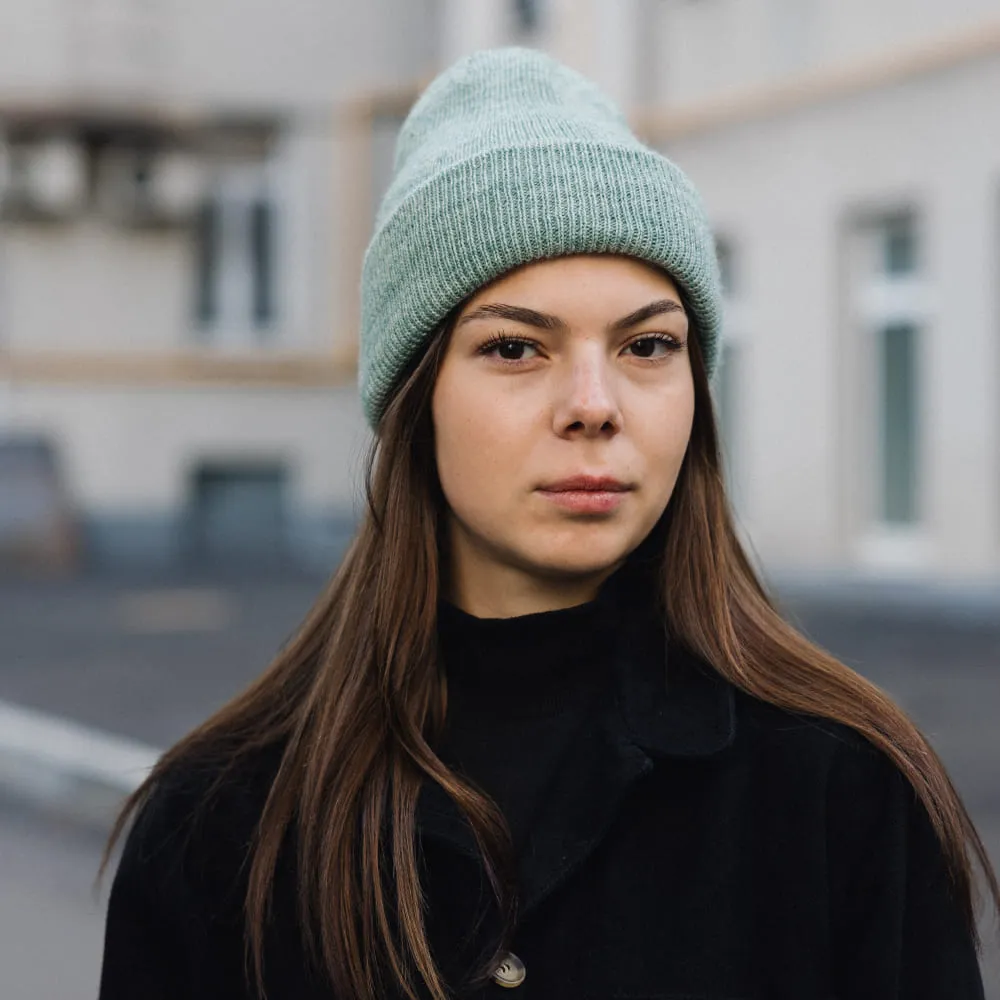 Шапка-бини Friend Function мятный меланж - фото 2