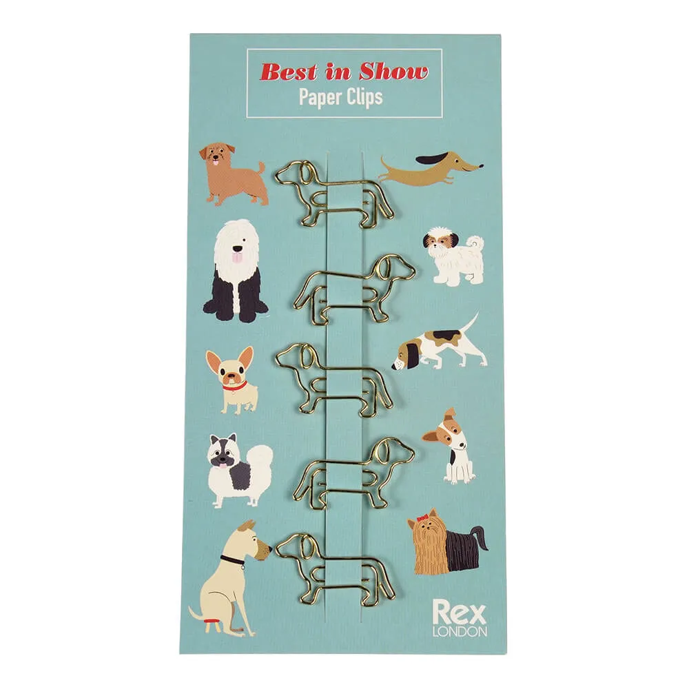 Набор скрепок с собаками REX - фото 1