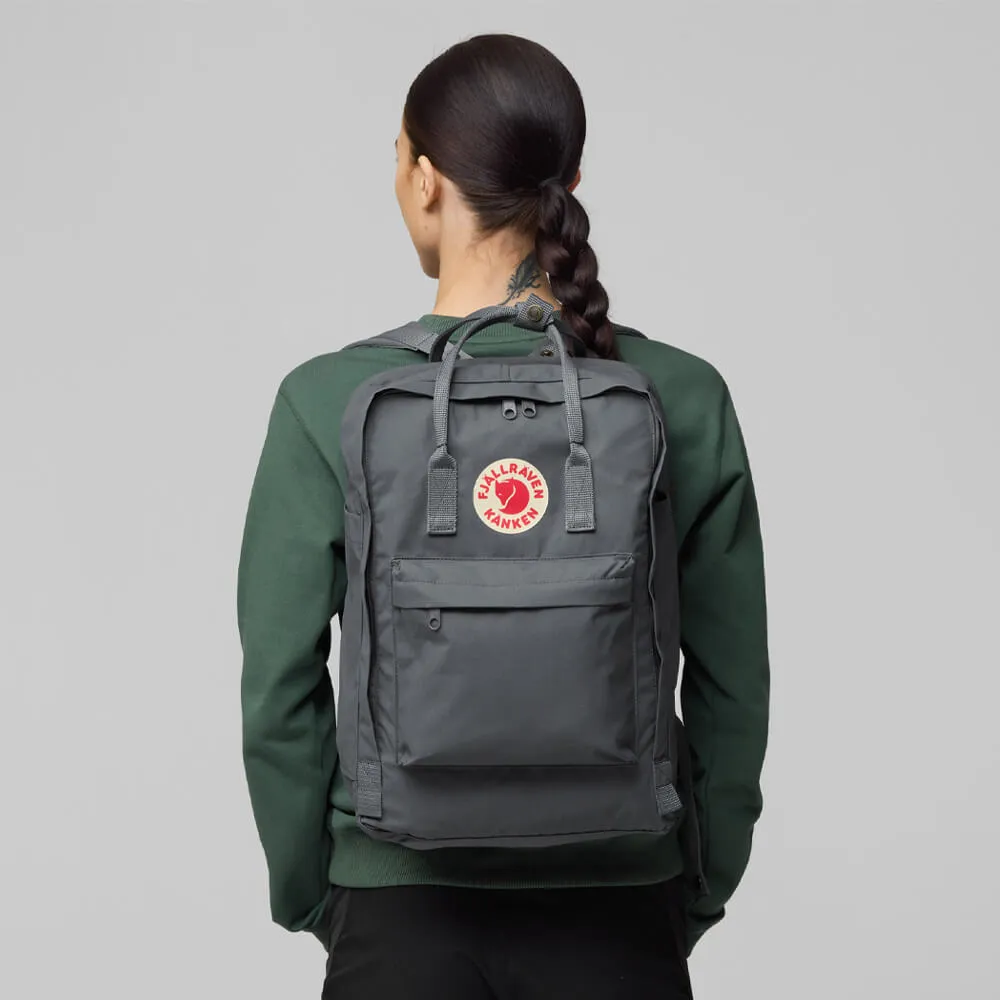 Рюкзак Fjallraven Kanken Laptop 17 Super Grey (046) - фото 4