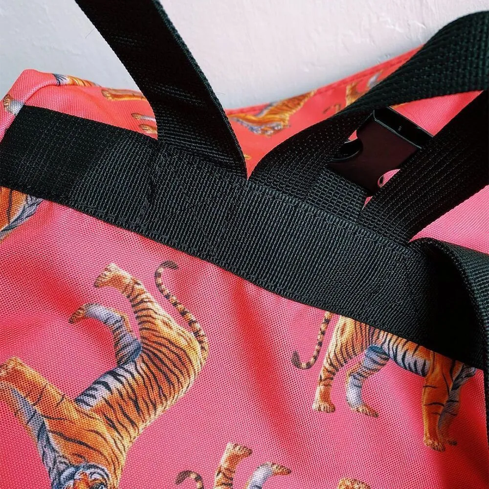 Рюкзак Nikita Gruzovik ролтоп c тиграми - фото 3