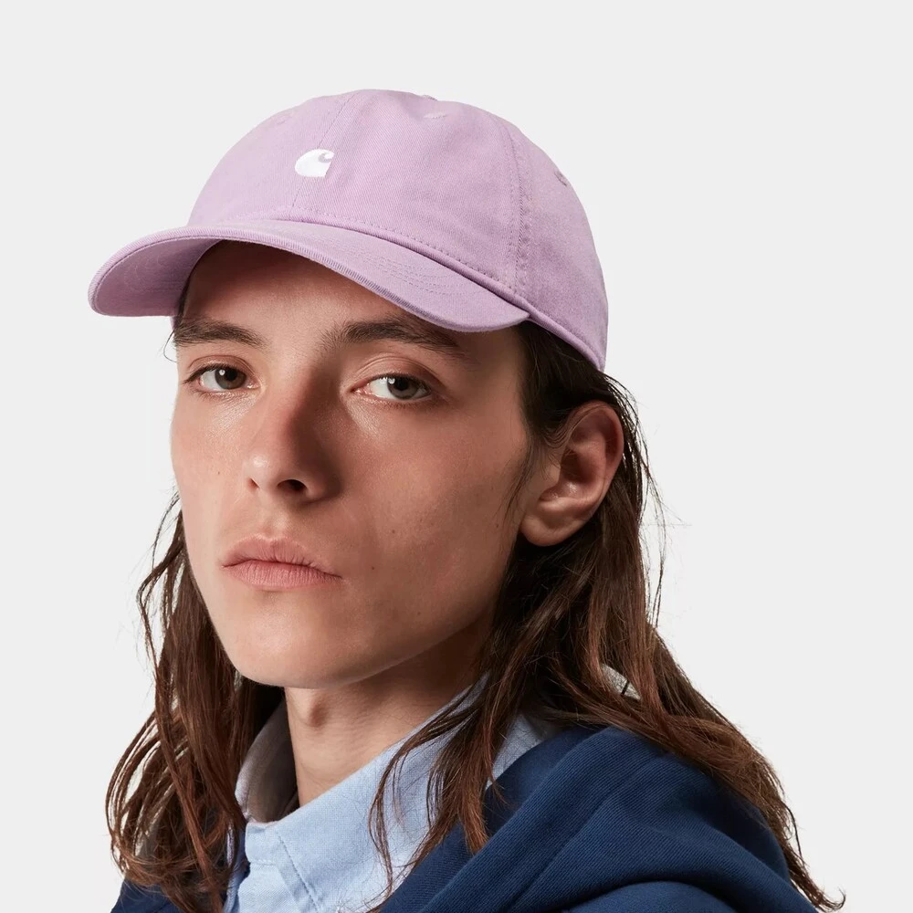 Кепка Carhartt WIP Madison Logo Gentle Purple/White - фото 1