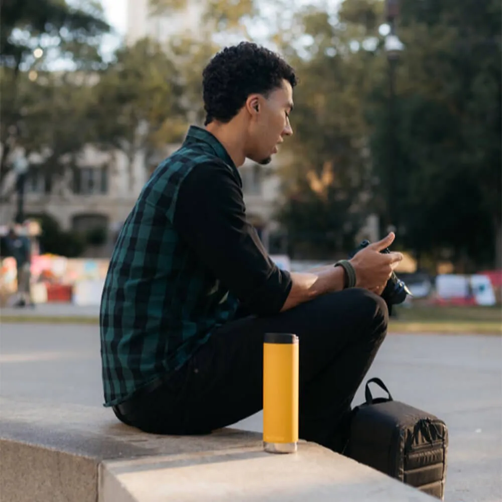 Термокружка Klean Kanteen TKWide 592 мл Cafe Cap Marigold - фото 7