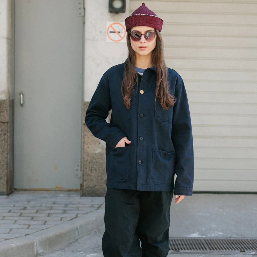 Рубашка Bask In The Sun SERGI navy - фото 4