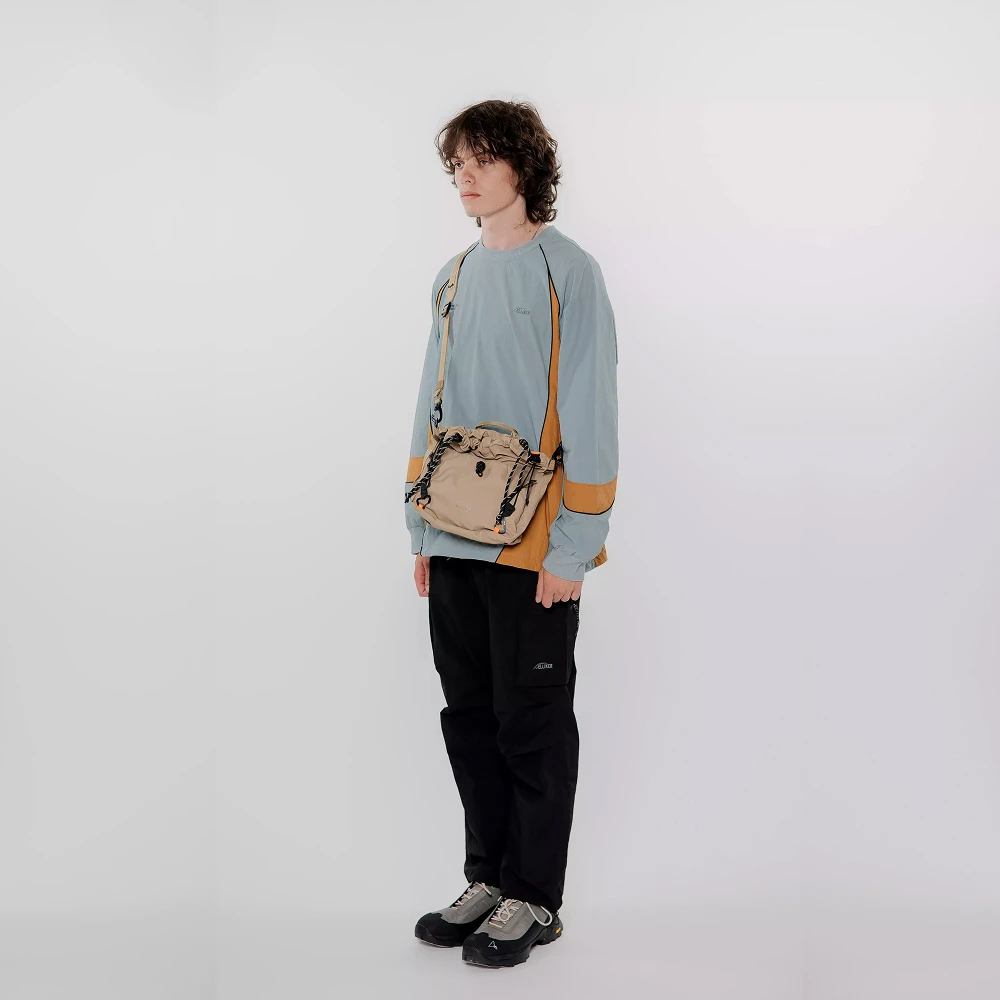 Кроссбоди сумка ELLIKER Nidder Roll Top 6L Sand - фото 14