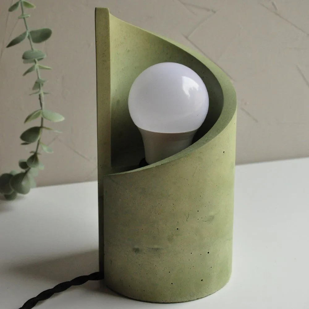 Светильник CONCRETE COLOR Fackel оливковый - фото 2