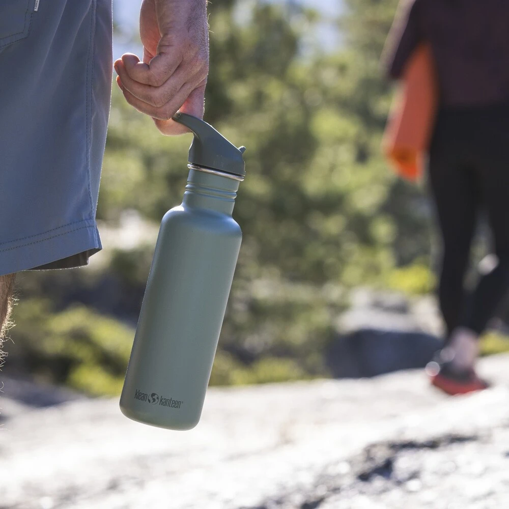 Бутылка Klean Kanteen Classic Flip Sport 800 мл Sea Spray - фото 9