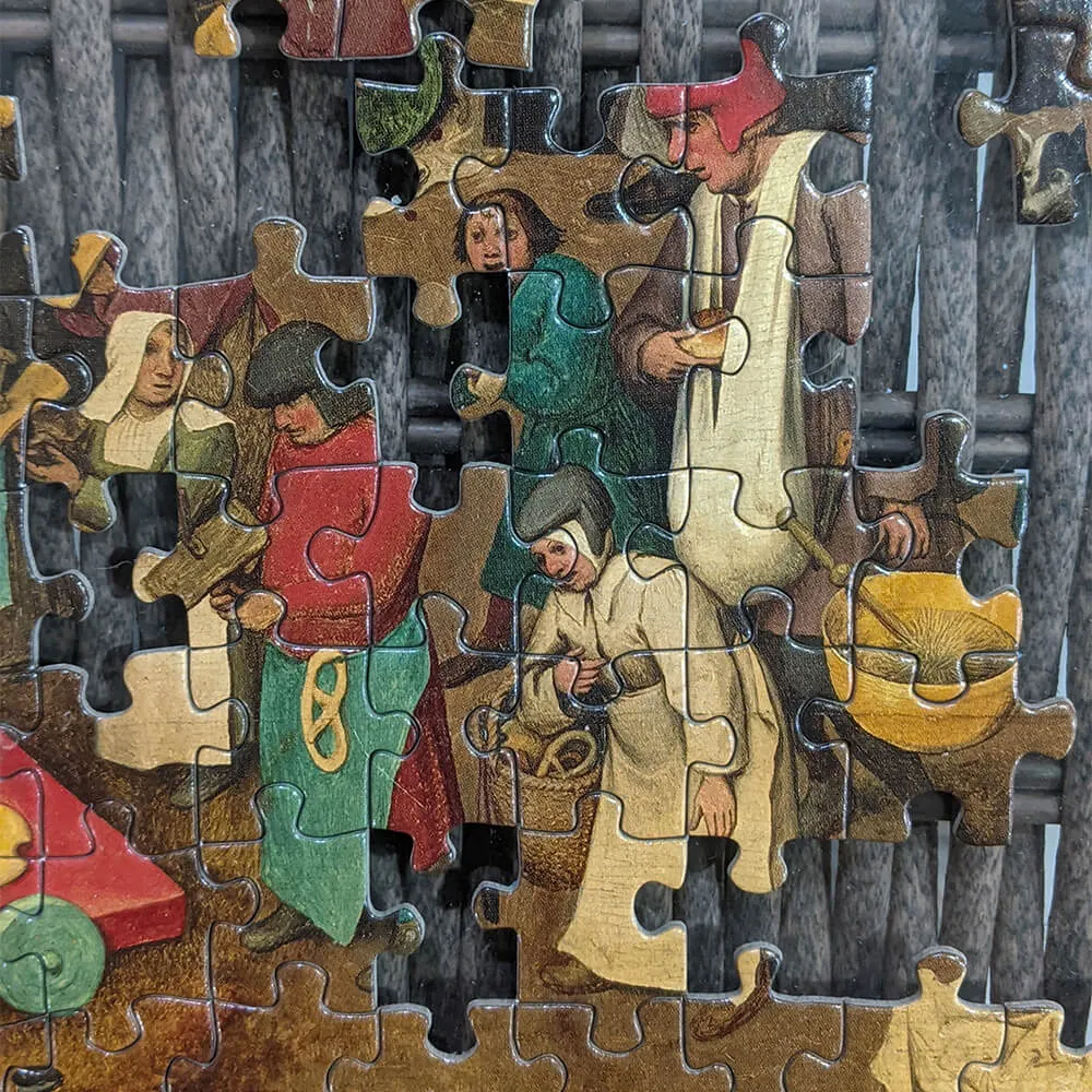 Пазл Страдающее Средневековье «Битва масленицы и поста» - фото 6