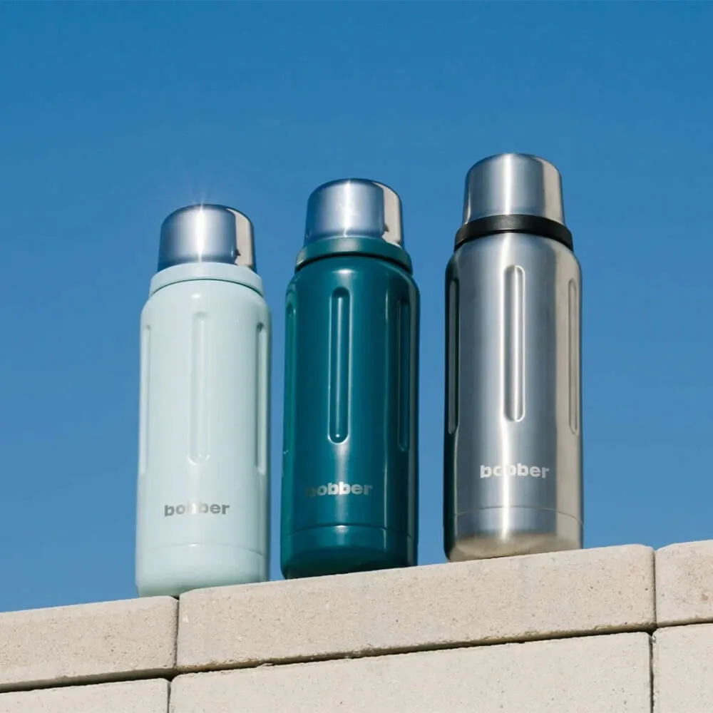 Термос bobber Flask 1000 мл темно-бирюзовый - фото 3