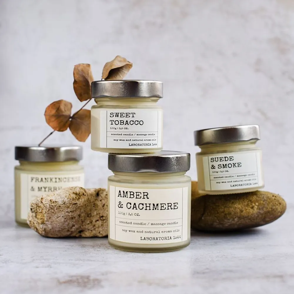 Ароматические свечи с деревянным фитилём Laboratoria 1:44 - фото 3
