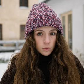 Шапка шерстяная Friend Function Крупной Вязки Французский рябчик