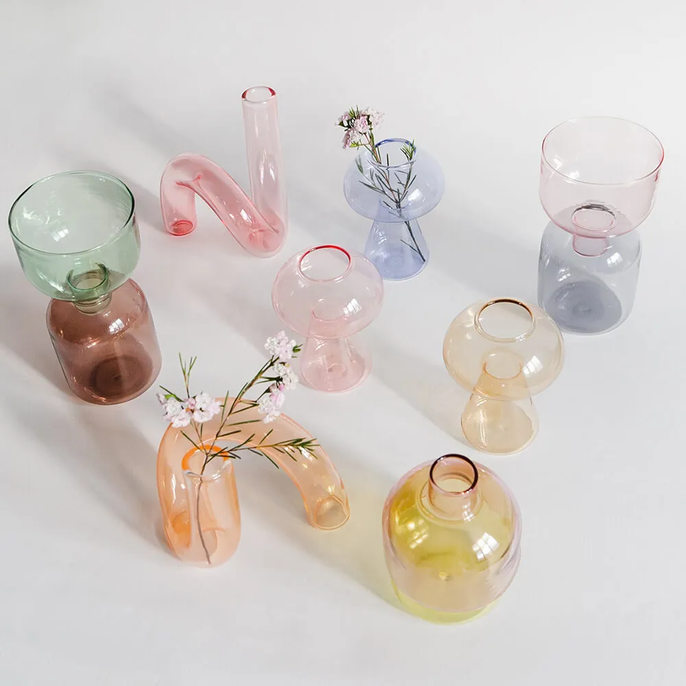 Альфаобразная ваза оранжевая - фото 5