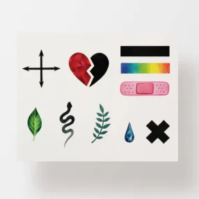 Временная татуировка Symbols & Signs