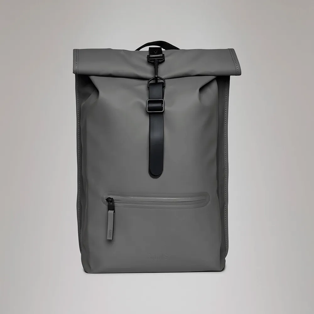 Рюкзак Rains Rolltop Rucksack Grey - фото 1