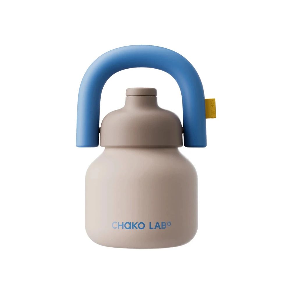 Термос Chako Lab Linlin Kettle Blue and Brown 1000мл - фото 3