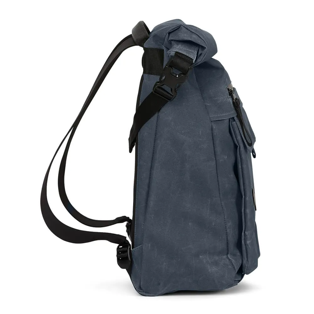 Рюкзак Pinqponq Carrik Coated Blue - фото 5