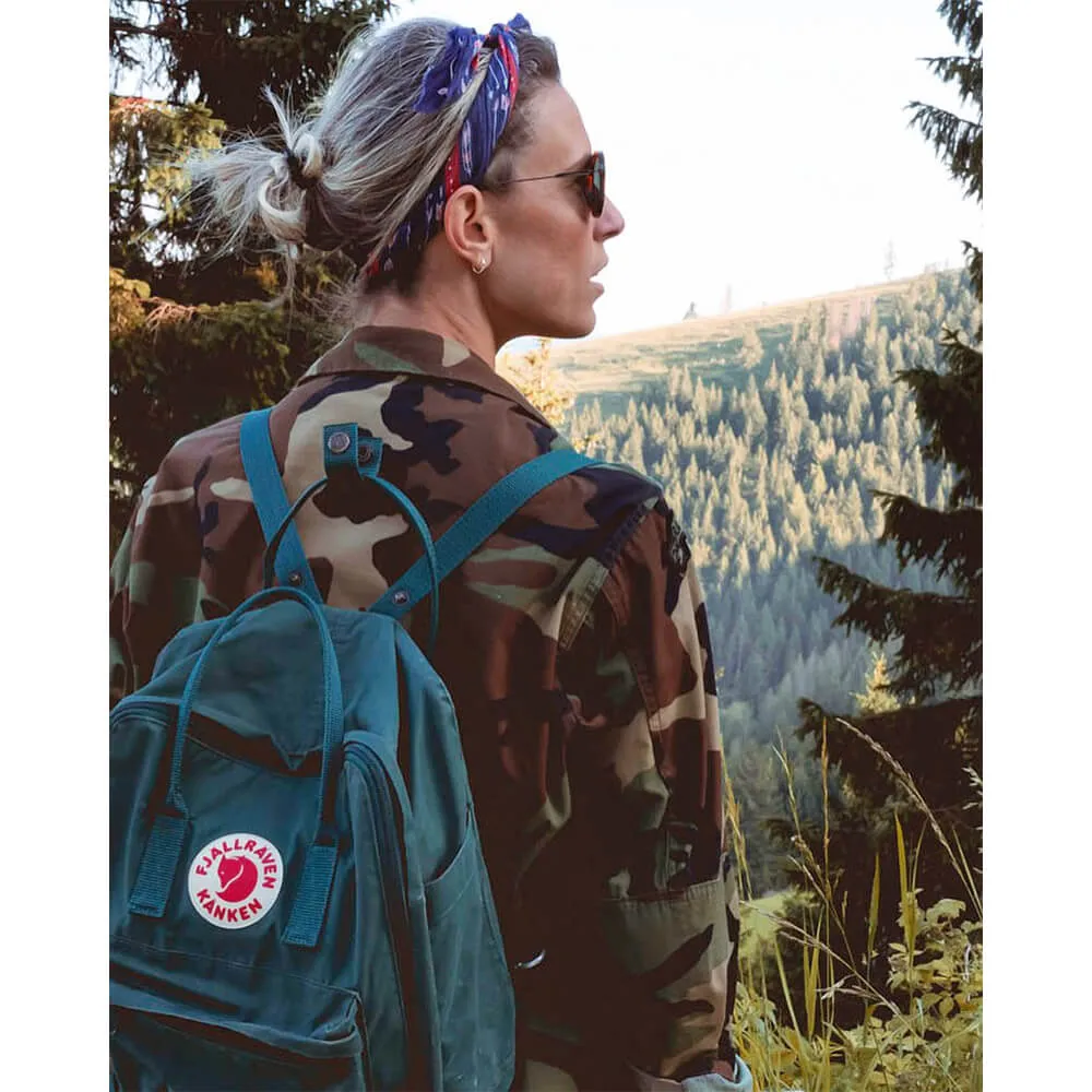 Рюкзак Fjallraven Kanken Arctic Green (667) - фото 6