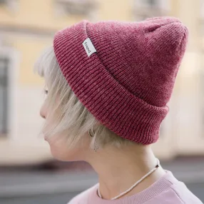 Шапка-бини Friend Function клюквенная