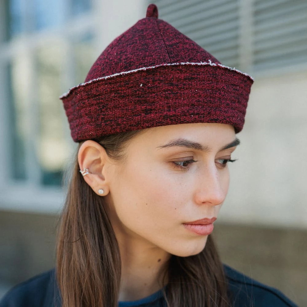 Морячка CHECK YA HEAD бордовая Т2214/28 - фото 8