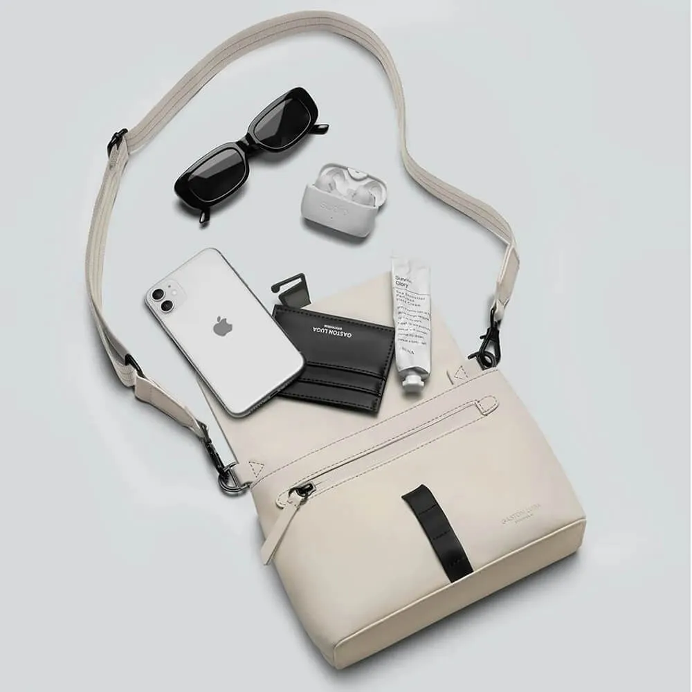 Кроссбоди сумка Gaston Luga Splash Cloud Cream - фото 7