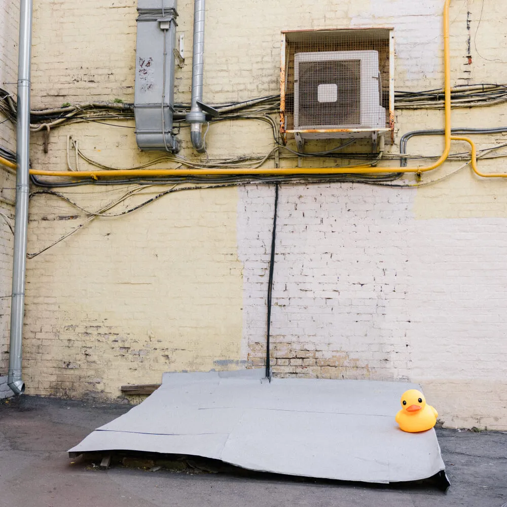 Утка классическая резиновая ОГРОМНАЯ (45 см) - фото 6