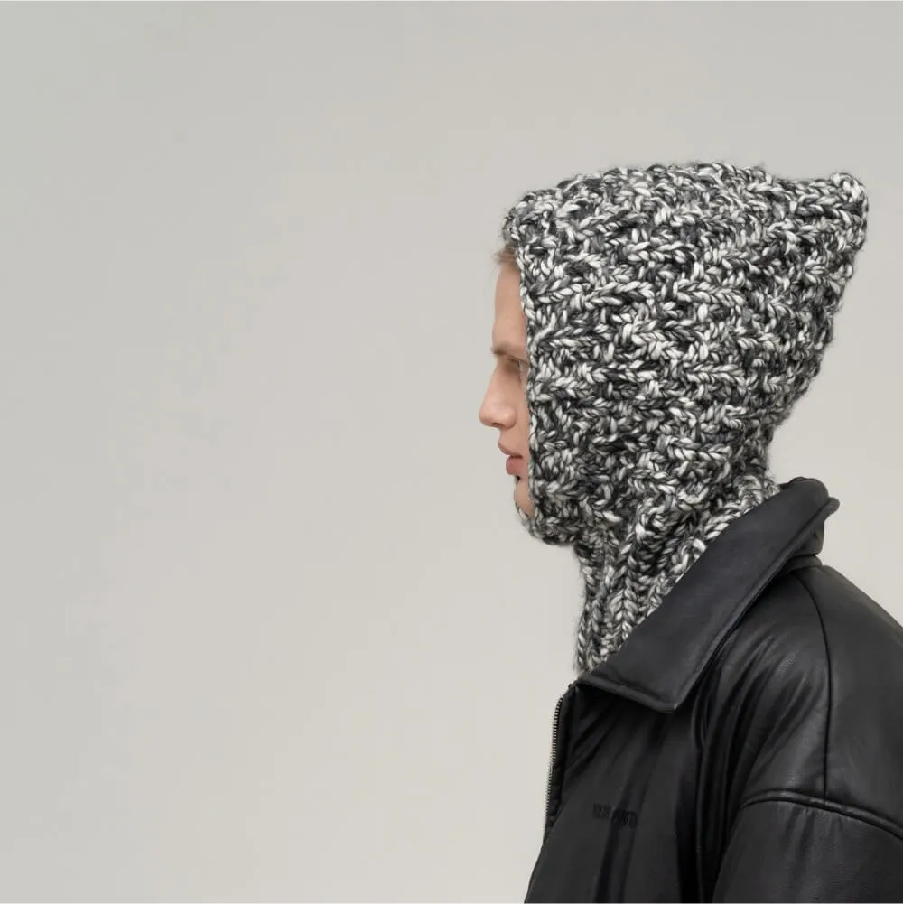 Капюшон CHECK YA HEAD серый 2482/16 - фото 3