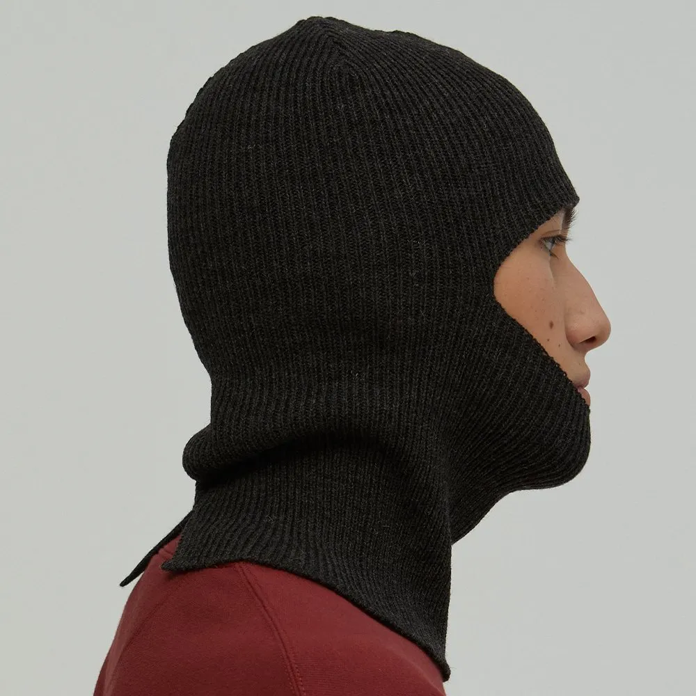 Балаклава CHECK YA HEAD шерстяная темный маренго T016 - фото 5