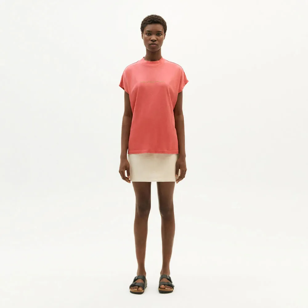 Футболка Thinking Mu Here comes the sun Pink женская - фото 6