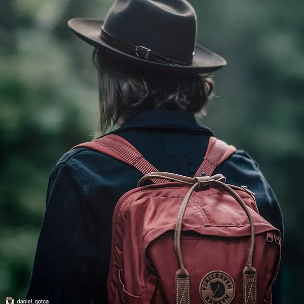 Рюкзак Fjallraven Kanken No2 Deep Red (325) - фото 6