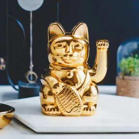 Манэки-нэко - Lucky Cat золотой