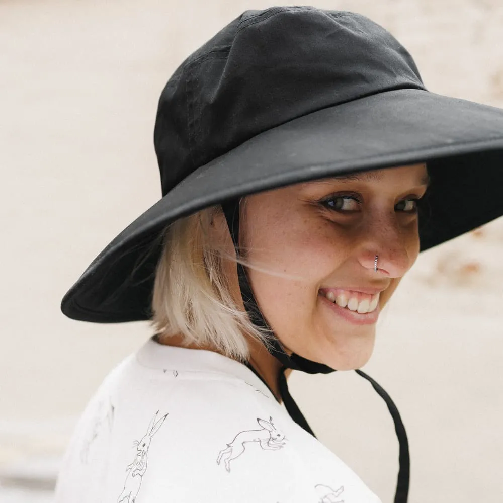 Панама CHECK YA HEAD черная 25596/1 - фото 3