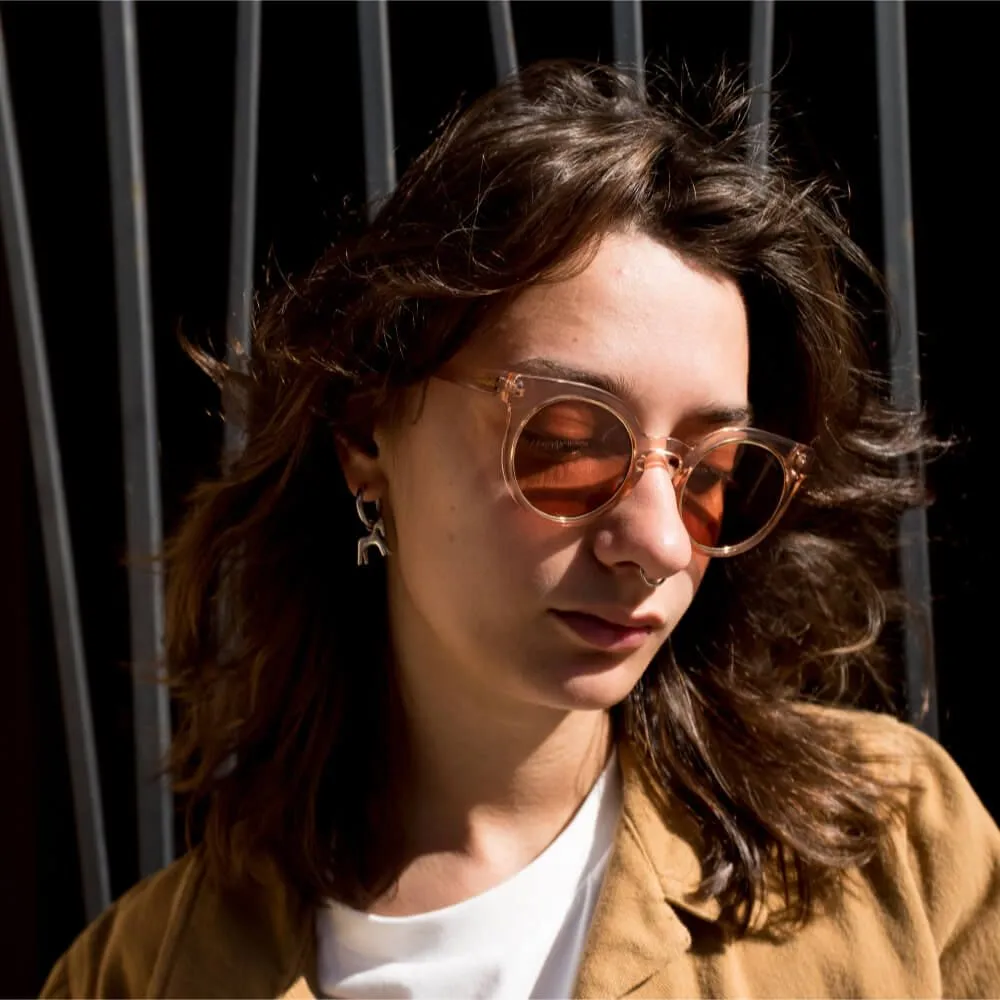 Очки Komono Lulu Dry Rose Gold Rim - фото 7