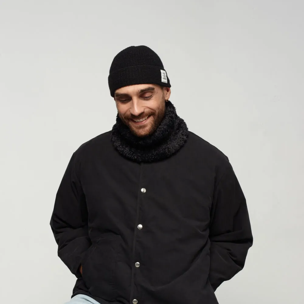 Шапка CHECK YA HEAD чёрная T1905/1 - фото 6