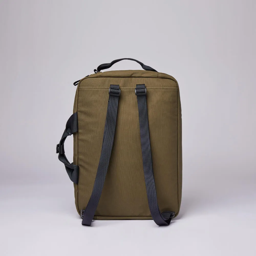 Сумка Sandqvist Bruno Olive With Coating - фото 2