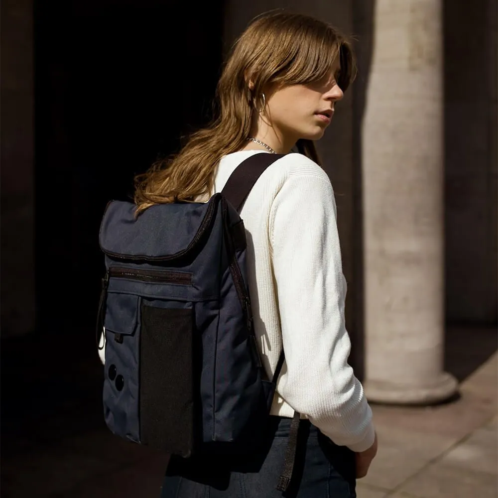 Рюкзак Pinqponq Carrik Coated Blue - фото 10