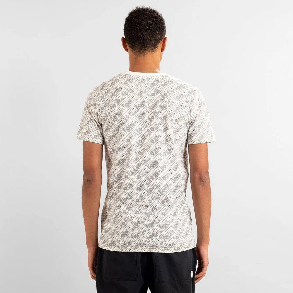 Футболка Dedicated Stockholm NES Line Control Off-White мужская - фото 6