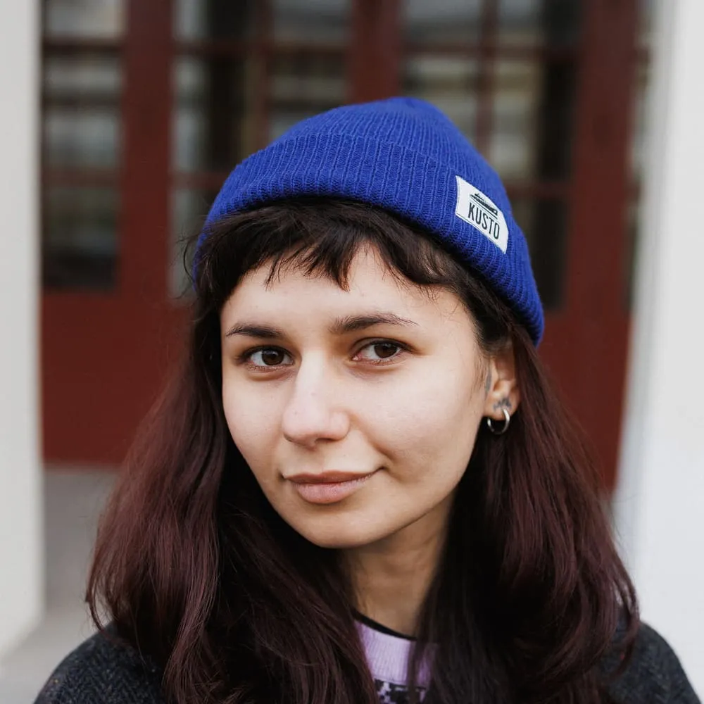 Шапка Kusto FUNKY Short василек - фото 1