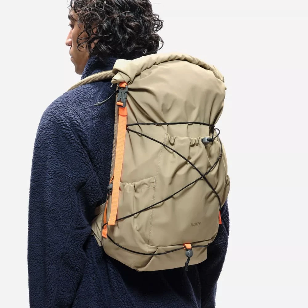Рюкзак ELLIKER Buckden Roll Top 24/35L Sand - фото 17
