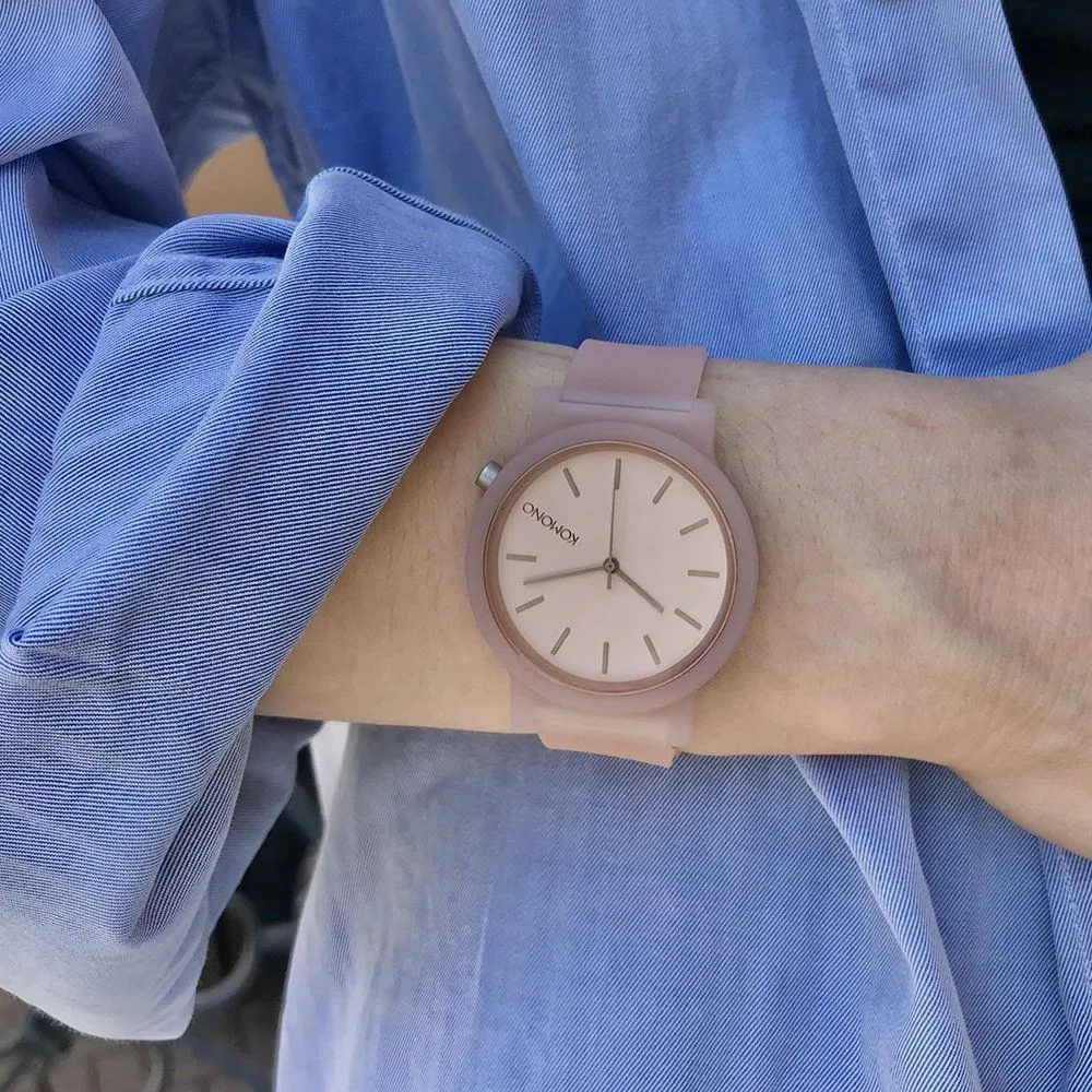 Часы Komono Mono Blush Glow - фото 1