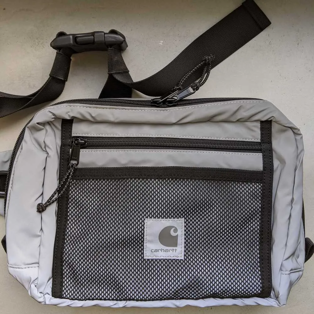 Сумка на пояс Carhartt Wip Flect Hip Reflective Grey - фото 2