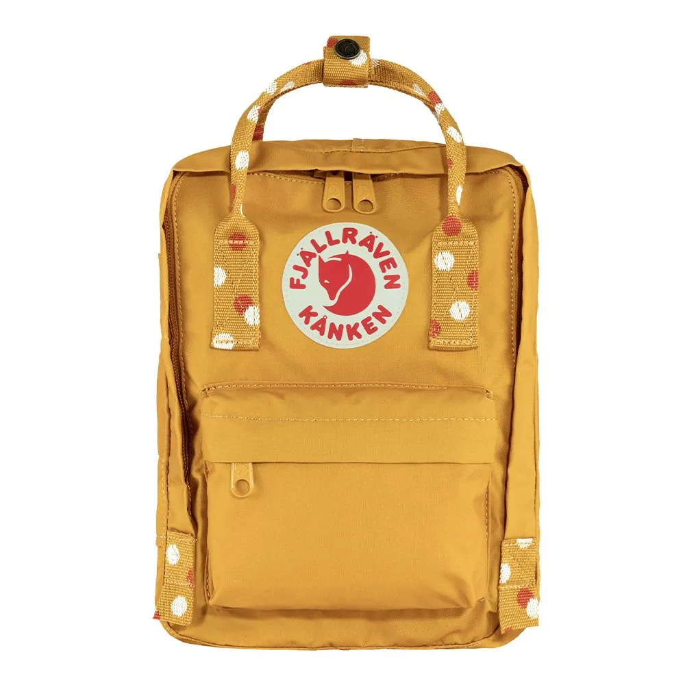 Рюкзак Fjallraven Kanken MINI Ochre-Confetti Pattern (160-916) - фото 1