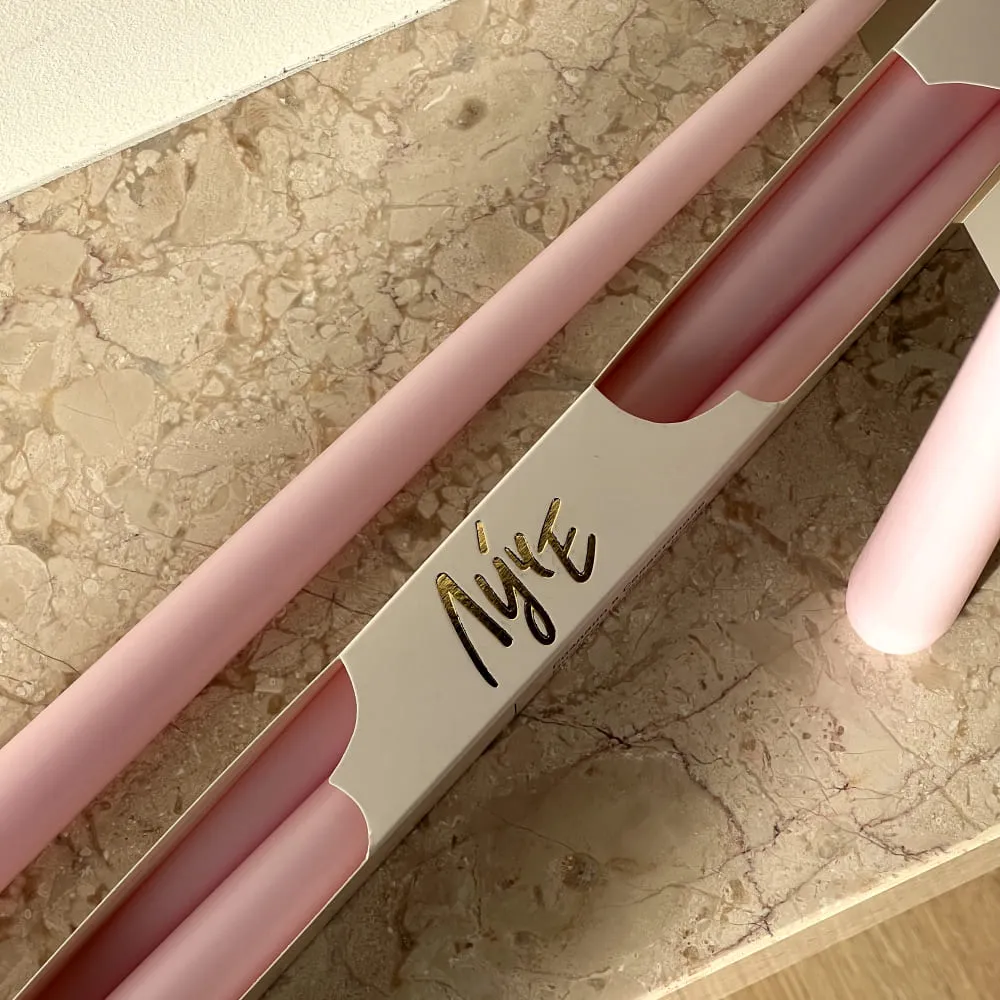 Набор из двух столовых свечей Луче (разные цвета) - фото 13