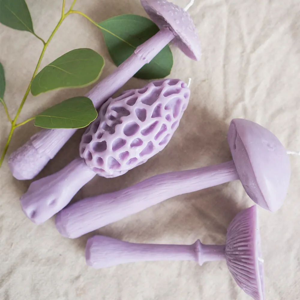 Ароматическая свеча Unification Love Сморчок лиловый - фото 3