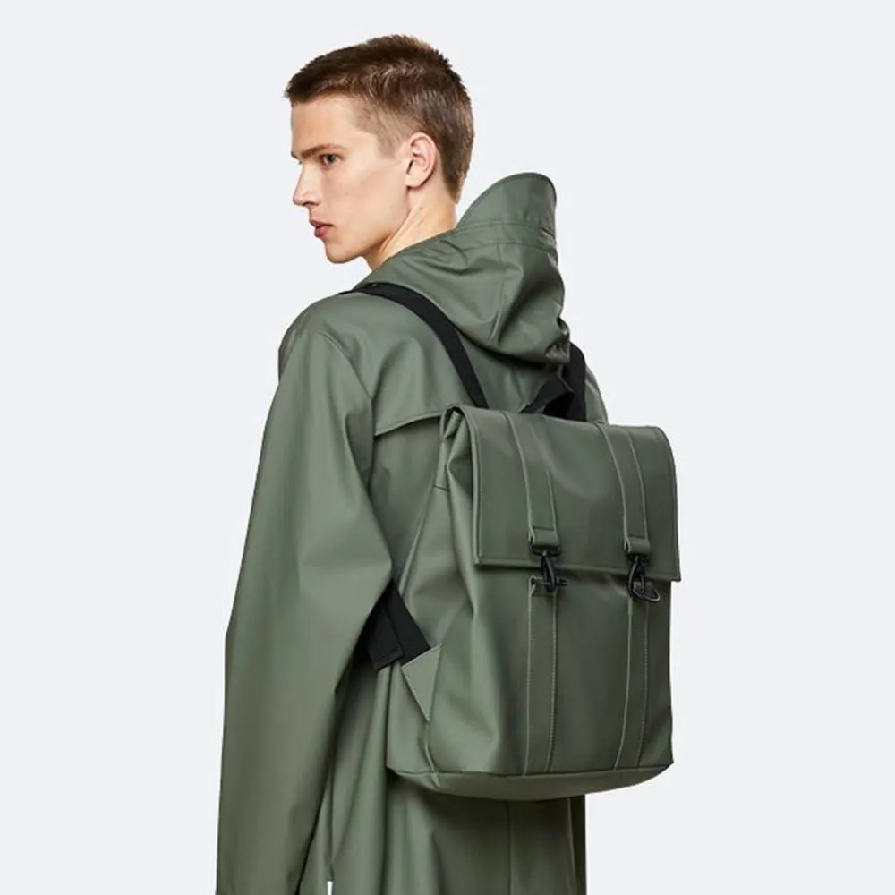Рюкзак Rains MSN Bag olive - фото 5