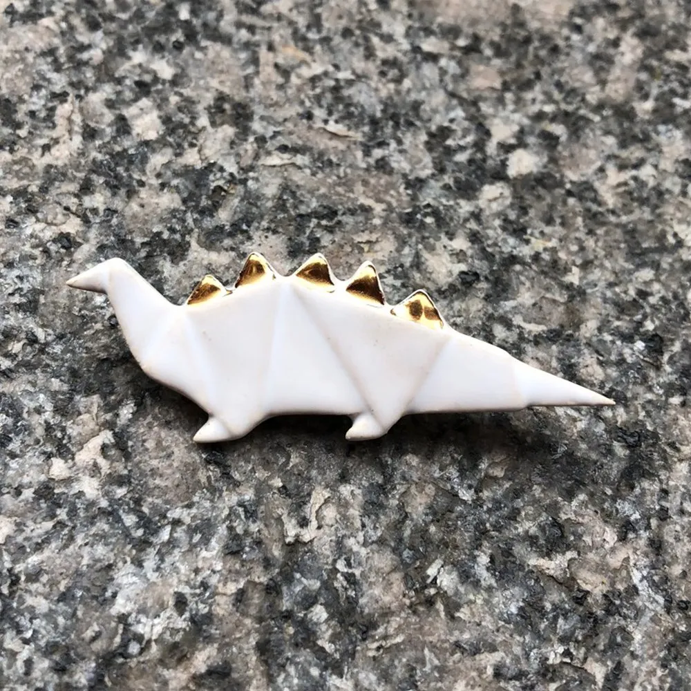 Брошь Partala Динозавр с шипами - фото 4