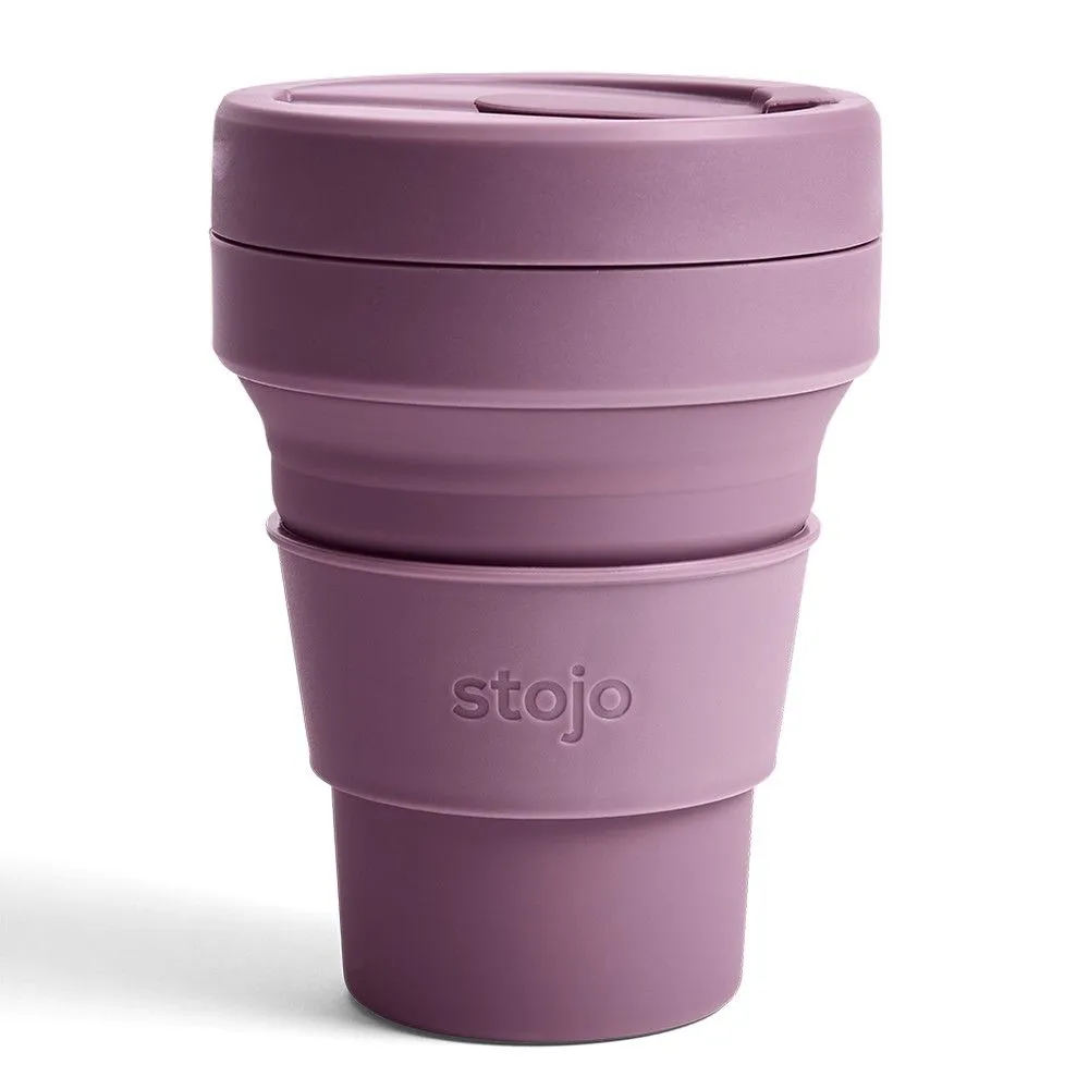 Складной стакан Stojo Plum 355 мл - фото 1