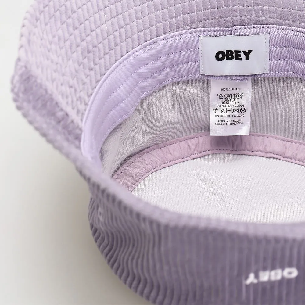 Панама Obey Bold Cord Bucket Purple Paste - фото 4