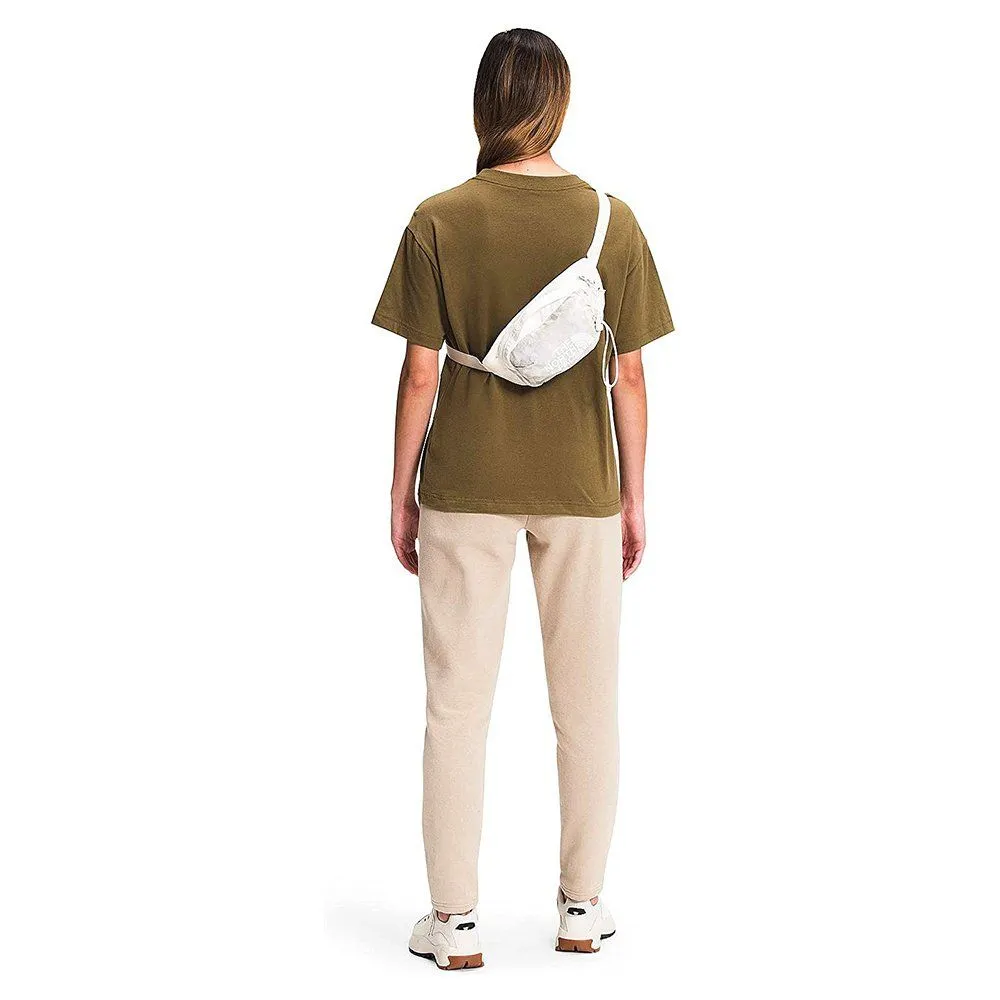 Сумка поясная The North Face Bozer Hip Pack III-L white - leopard print - фото 2
