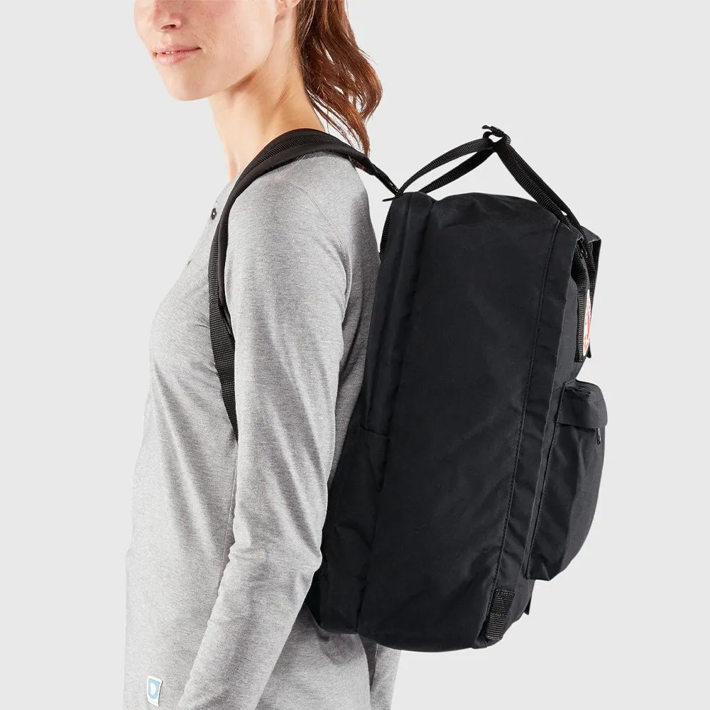 Рюкзак Fjallraven Kanken Laptop 17 Black (550) - фото 10